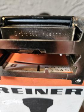 Vintage Reiner Nummereerstempel B6-6K in originele doos