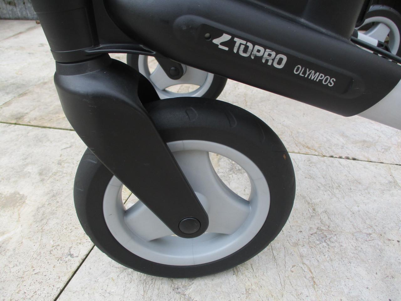 Zgan Toprp Olympos opvouwbare lichtgewicht rollator met ....