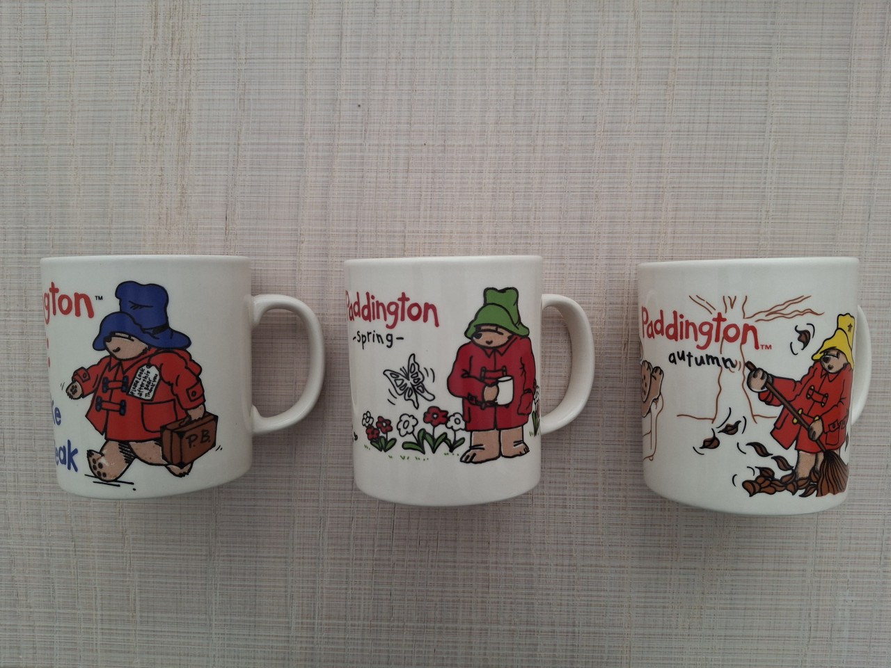 3 bekers Beertje Paddington