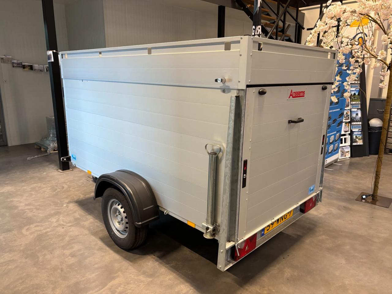 Anssems GT-VT2 gesloten bagagewagen 251x126x118cm z.g.a.n.