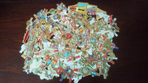 Verzameling sigarenbandjes