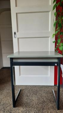 Groen bureau Vintage 70X75x50cm