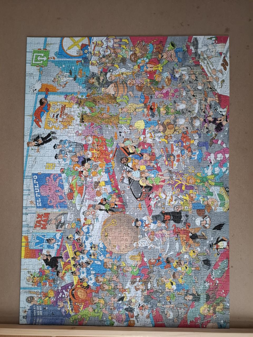 Jan van Haasteren puzzel  2 x 1000 stukjes