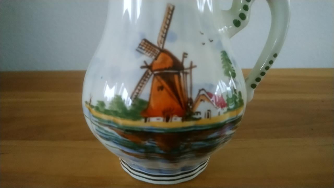 Kannetje polychroom DP Delft (De Delftse Pauw)