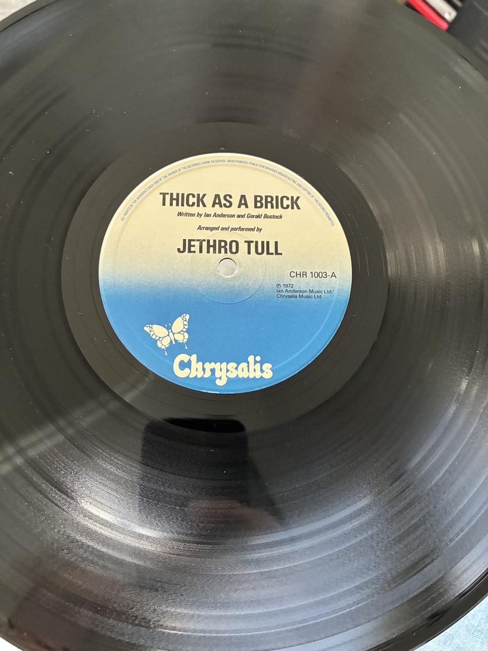 Jethro Tull 1972 LP