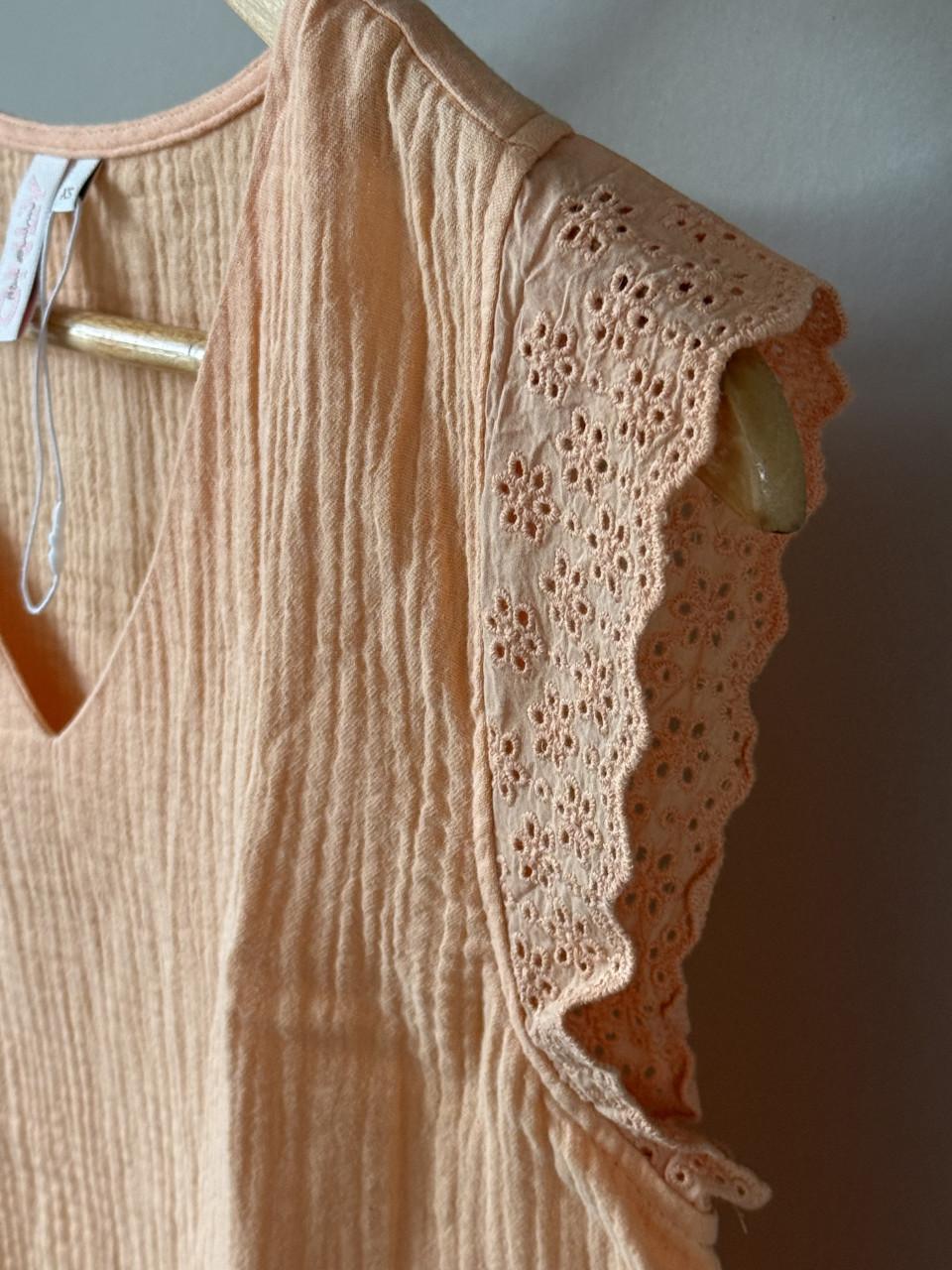 2 keer NIEUWe Wafeltjes katoen Top. Mt XS en S. (36 kleine 38)