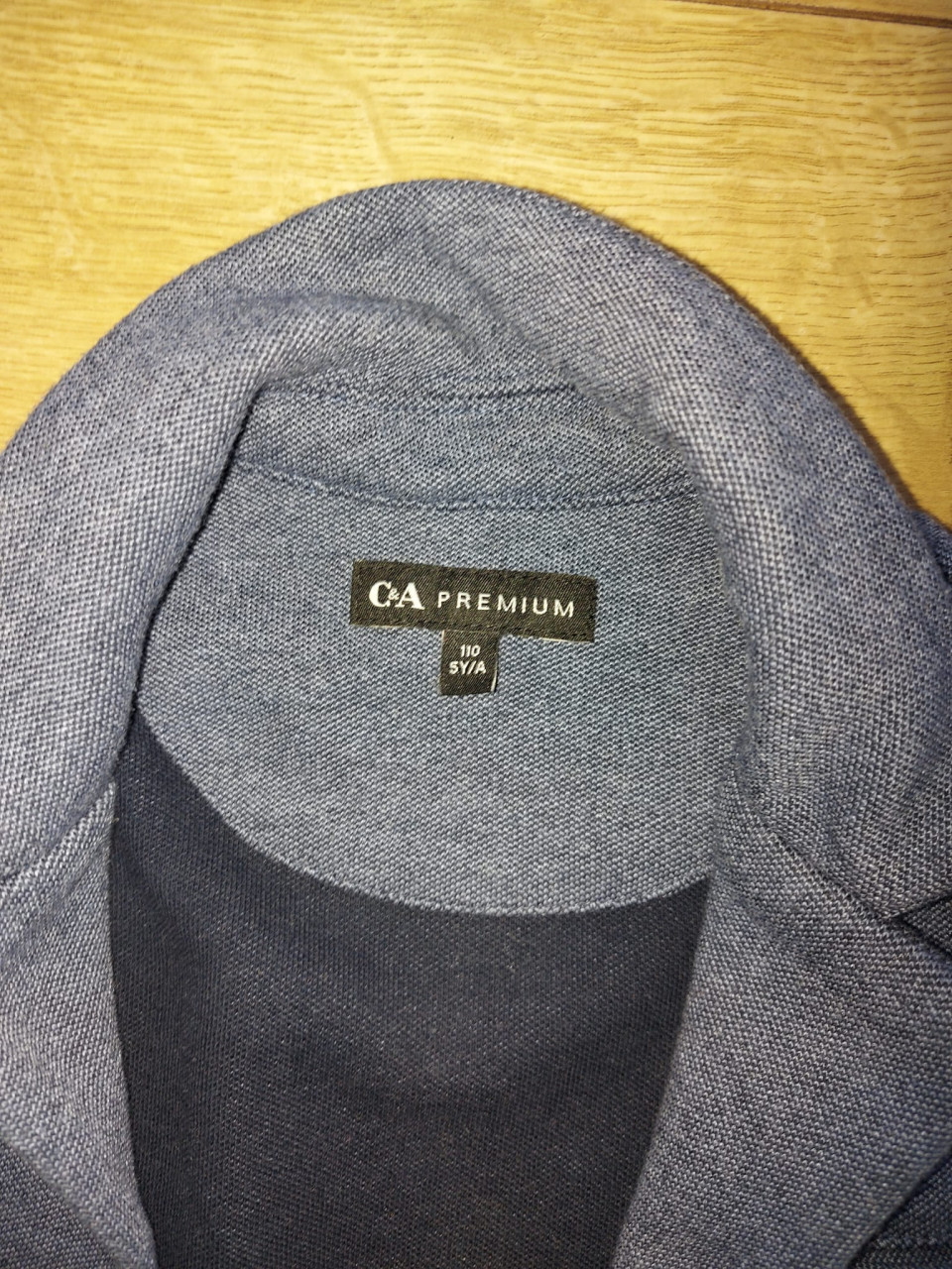 Z.g.a.n. donkerblauw jongens colbertje (maat 110)