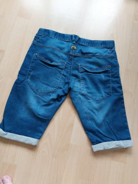 Stoere name it jeans korte broek 164