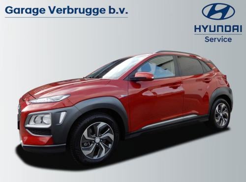 Hyundai Kona 1.6 gdi hev fashion | trekhaak 1300 kg! | navigatie | hud | cr