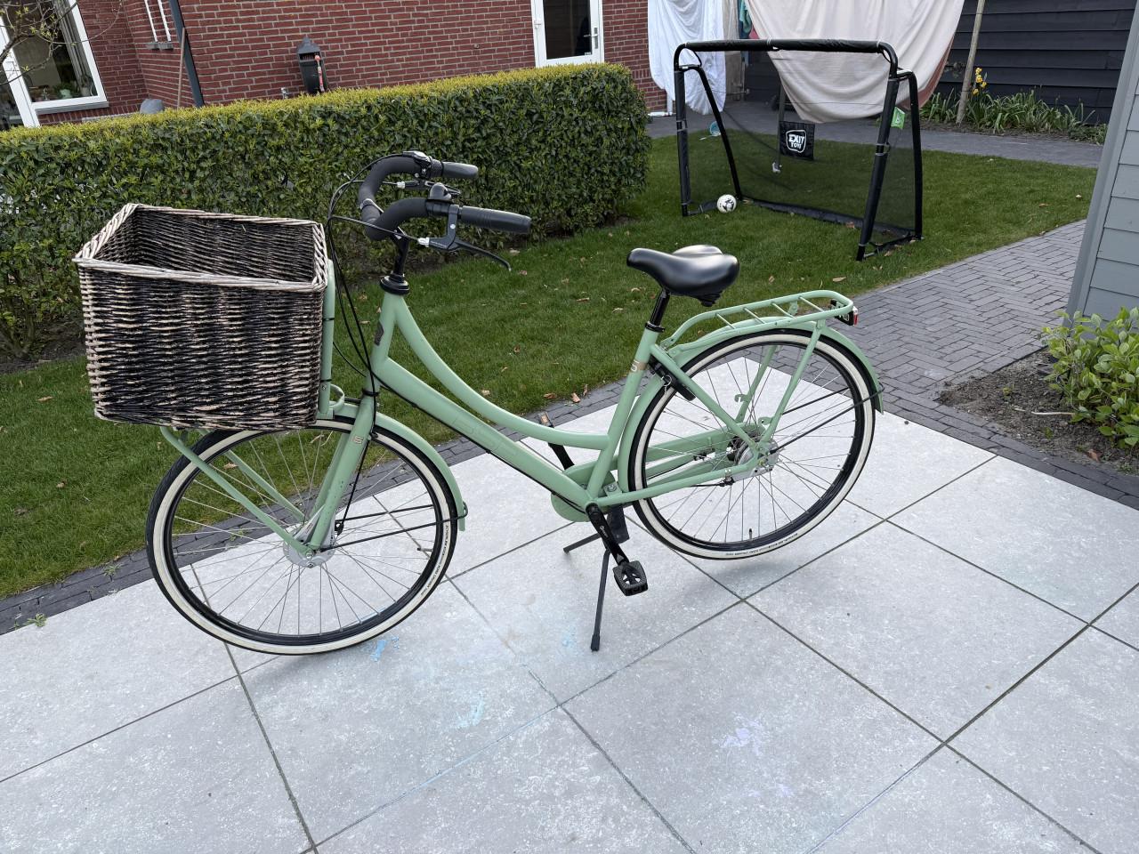 Prachtige damesfiets