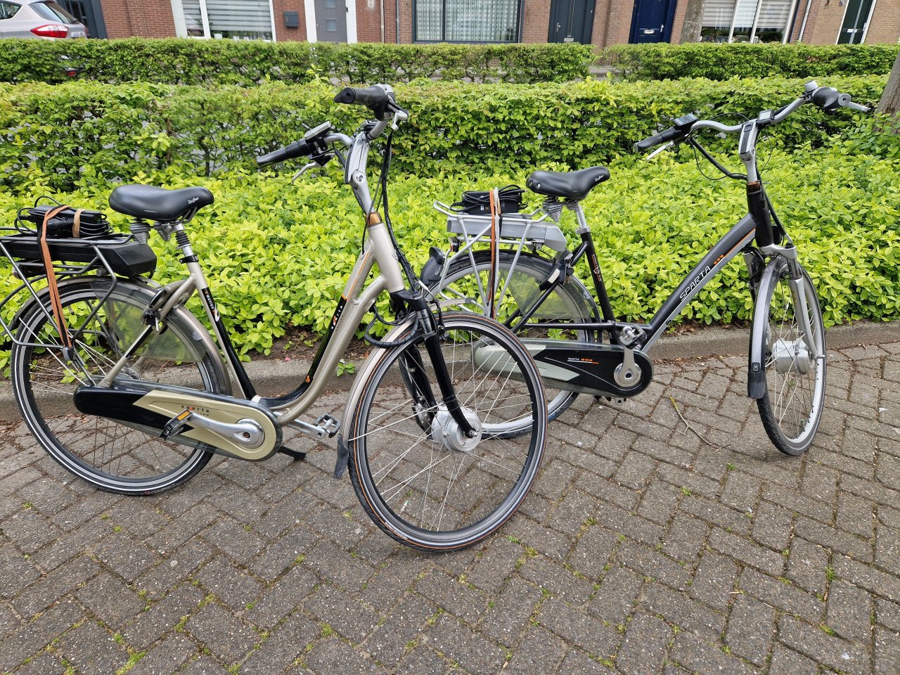 2x Sparta elektrische fiets