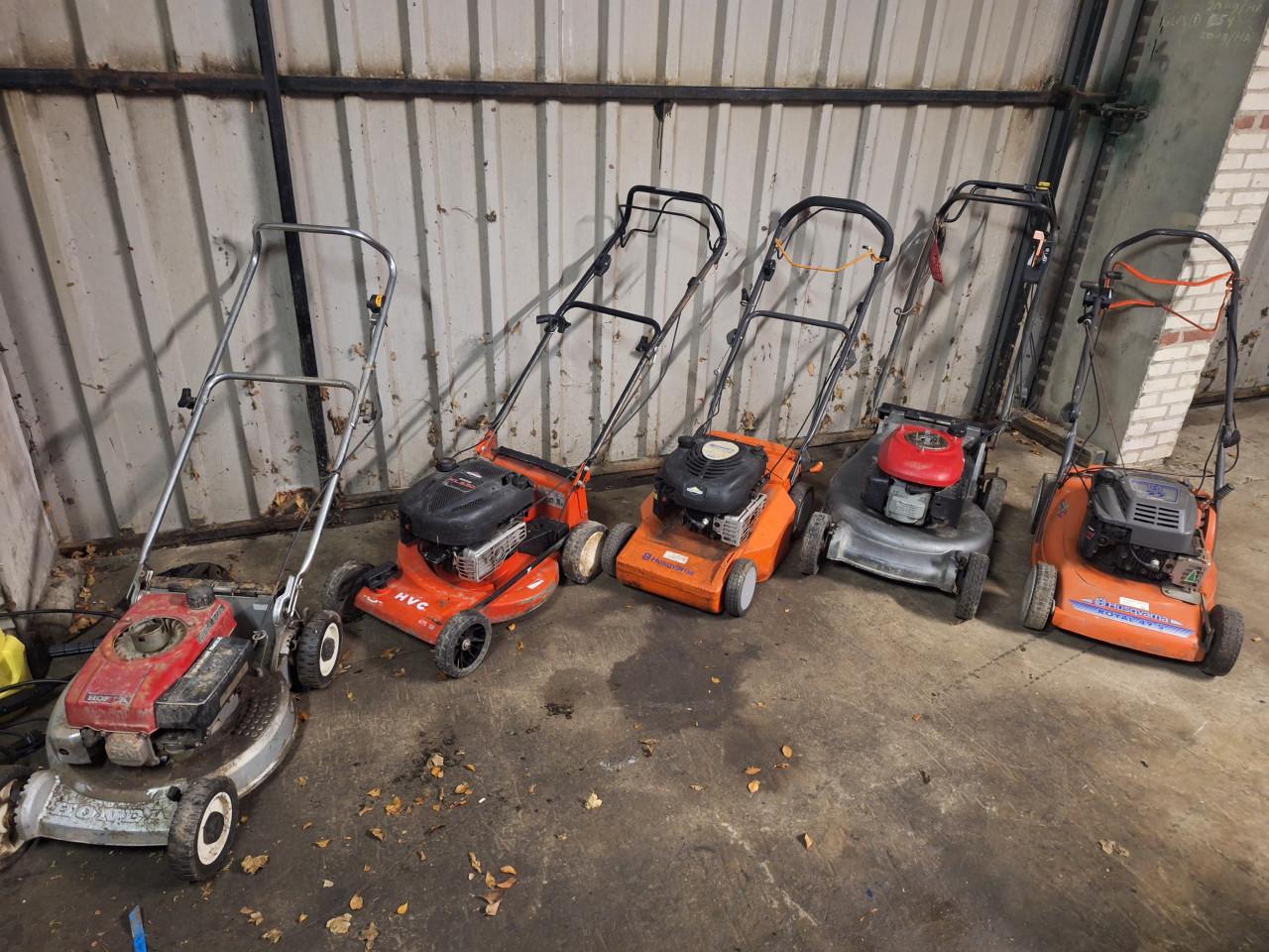 Partij grasmaaiers Honda Husqvarna HVC