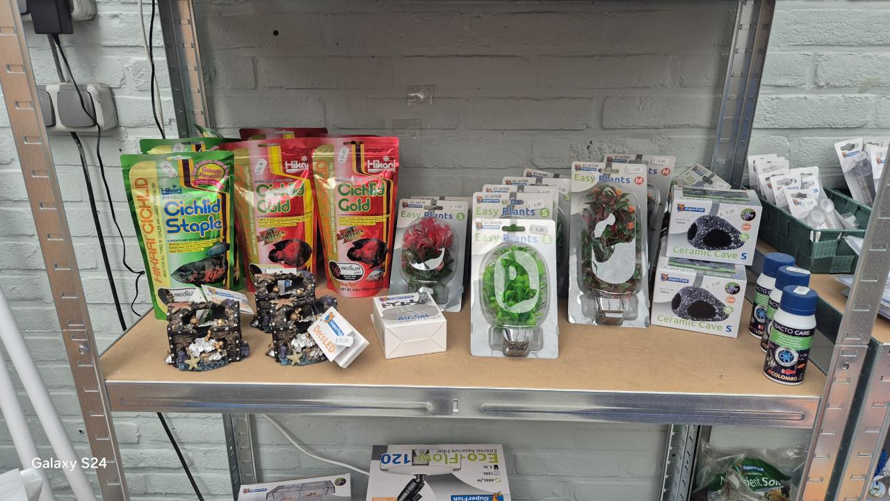 Aquarium spullen 50%