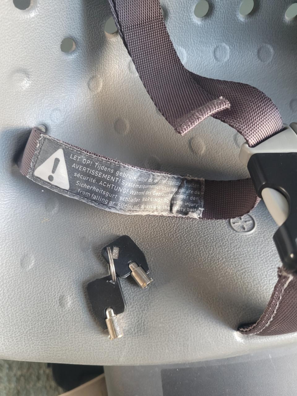 Yepp fietsstoeltje achter