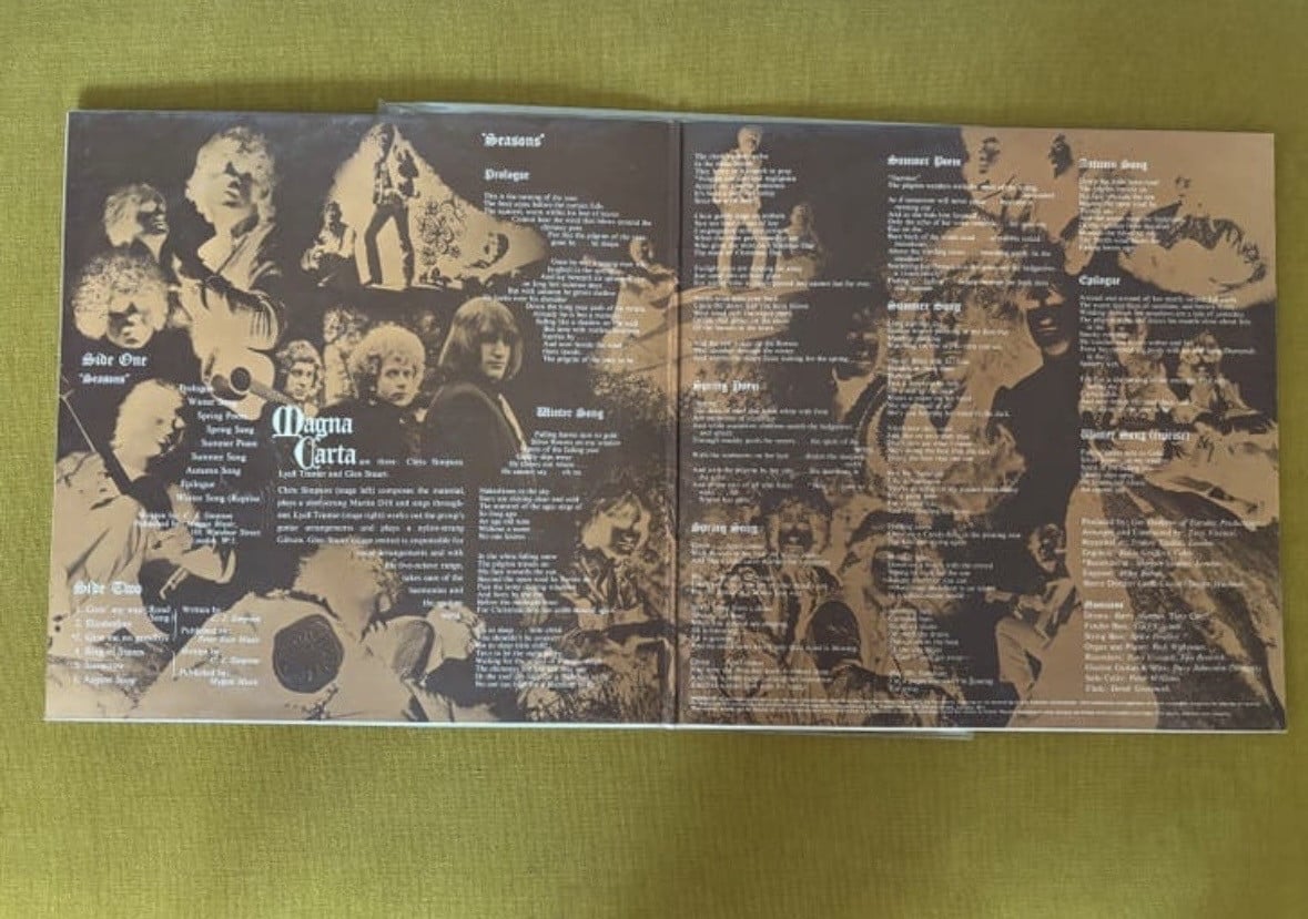Magna Carta - Seasons LP (Vertigo 6360 003)