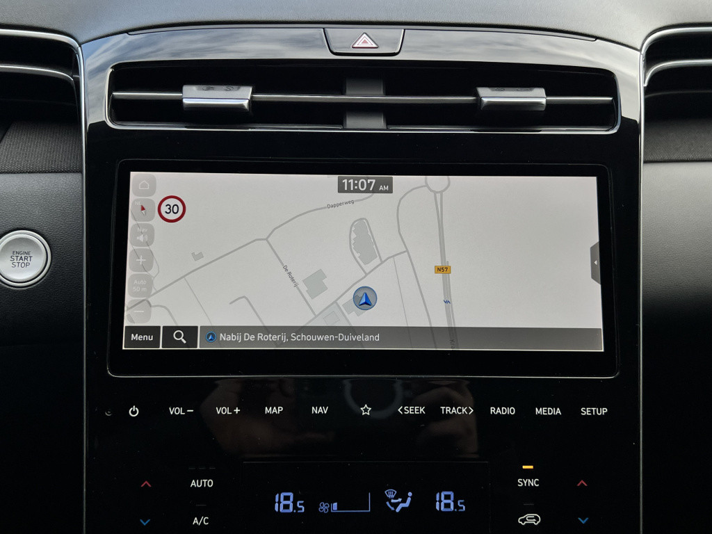 Hyundai Tucson Hybrid 1.6 t-gdi hev premium sky - schuif-/kanteldak | stoel