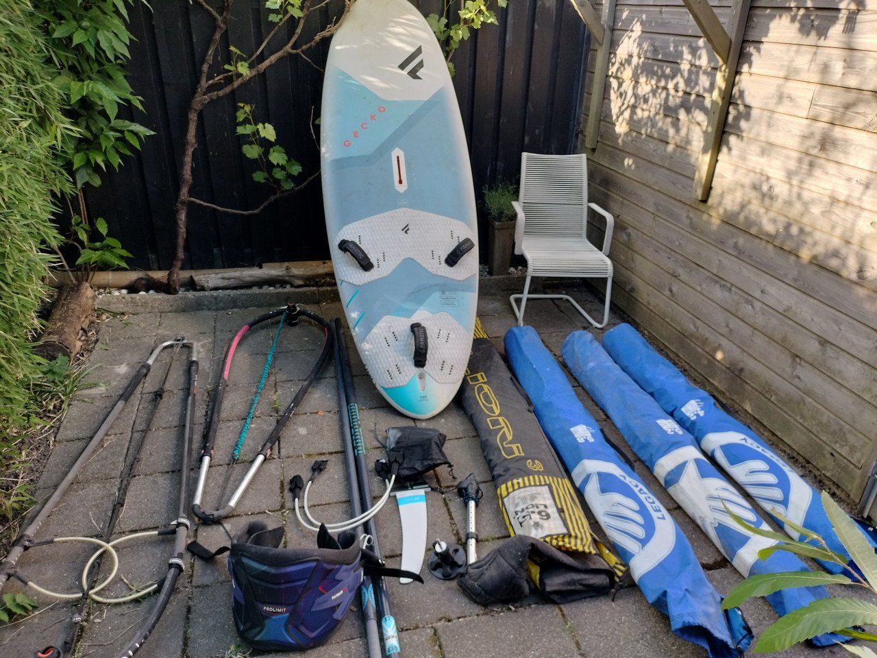 Surfboard volledige set