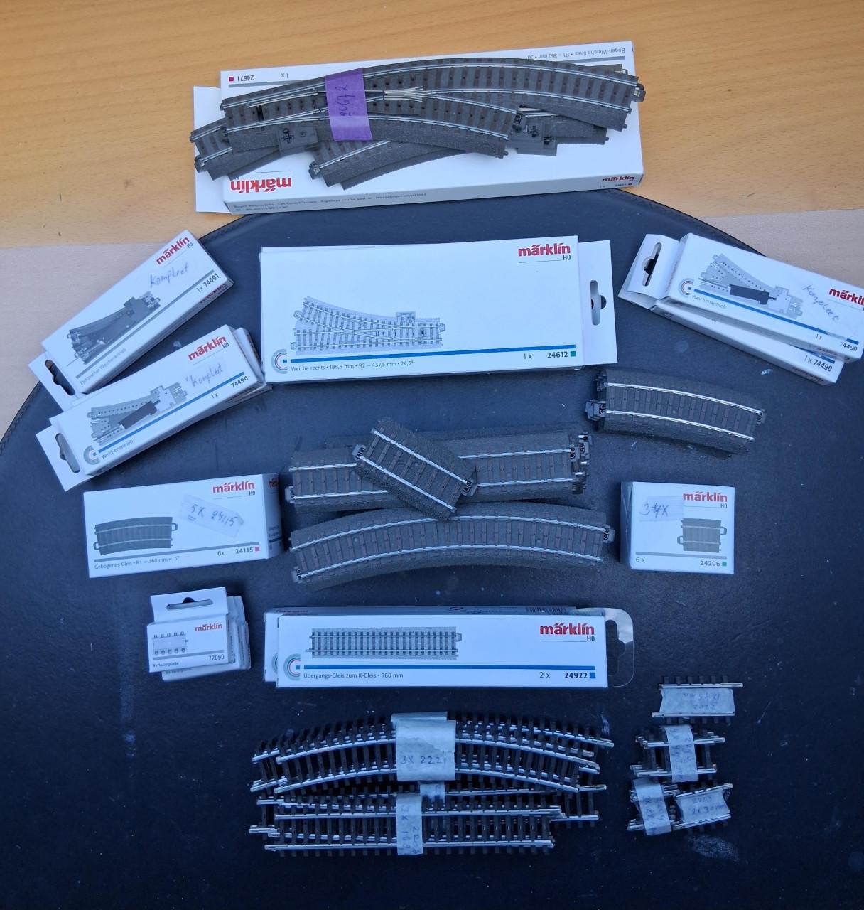 Marklin HO Rails