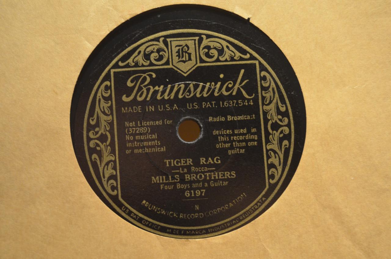 78 rpm Mills Brothers jaren '40 en '50 héél veel stuks. (2)