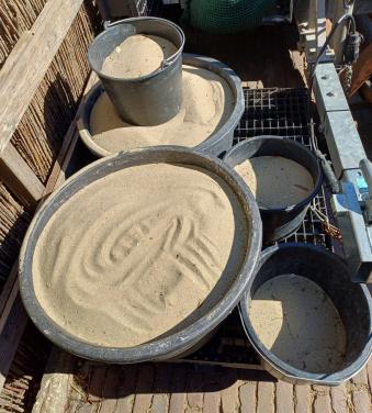 Gratis zand ook geschikt voor zandbak