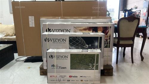 Pallet 9 stuks LCD tv