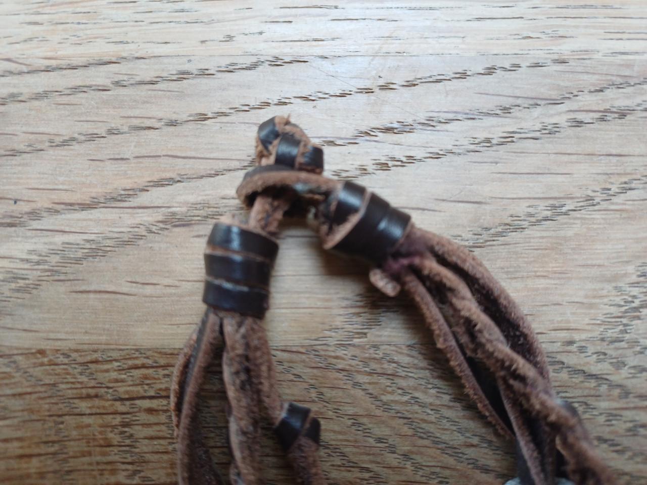 LOGG (H&M) leren armbandje - lengte 20 cm