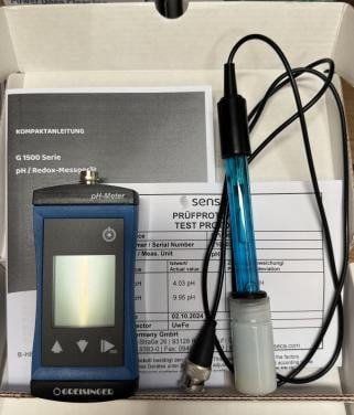 Greisinger G1500 professionele pH-meter incl. elektrode