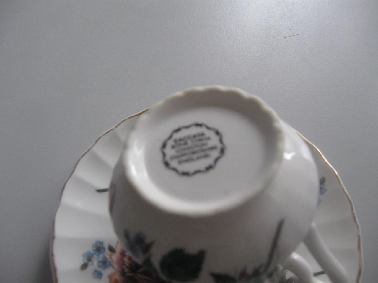 Porselein kop en schotel