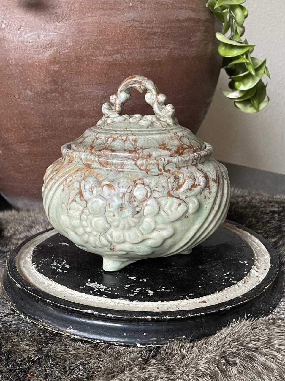 (Koekjes)pot oud keramisch