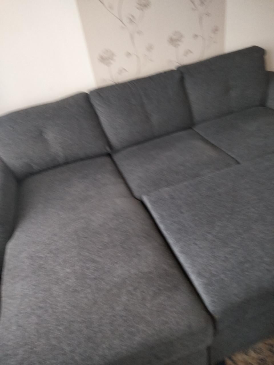Bankstel hoek met slaapbank ,