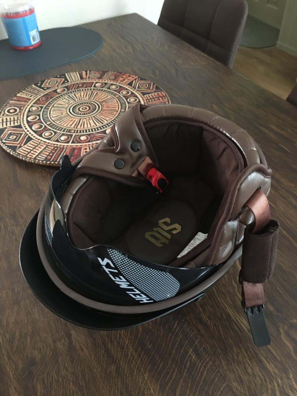 Motorhelm maat M