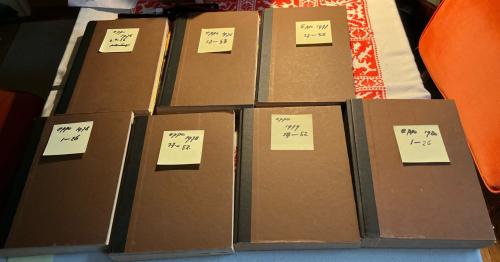 Ingebonden Eppo jaargangen