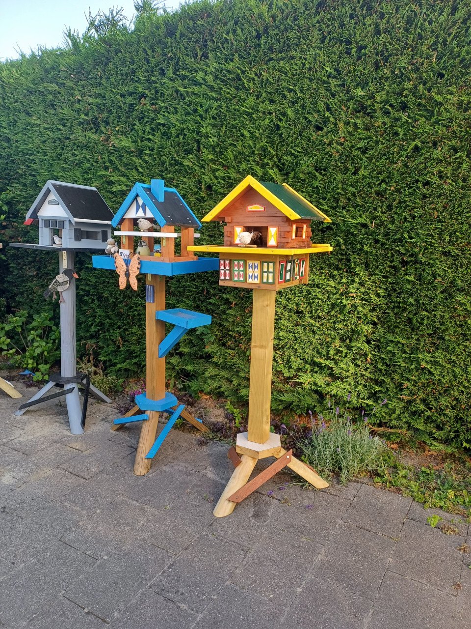 Allerhande soorten Vogelhuisjes , Leuk Vaderdag Kado