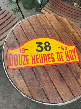 12 uren van Huy 1965 Rallyschild