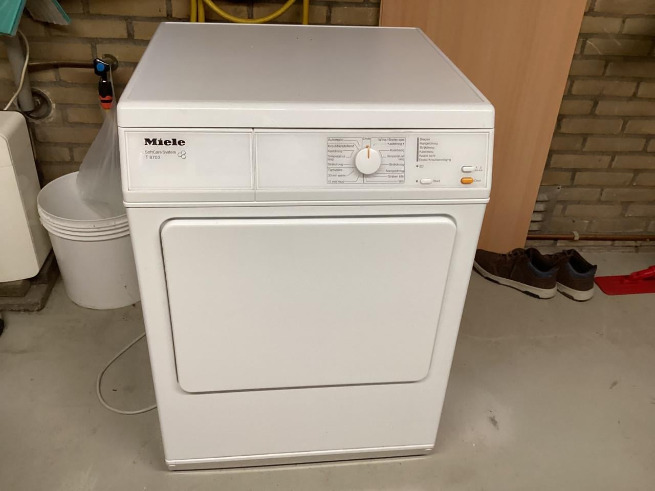 Miele T8703 luchtafvoerdroger