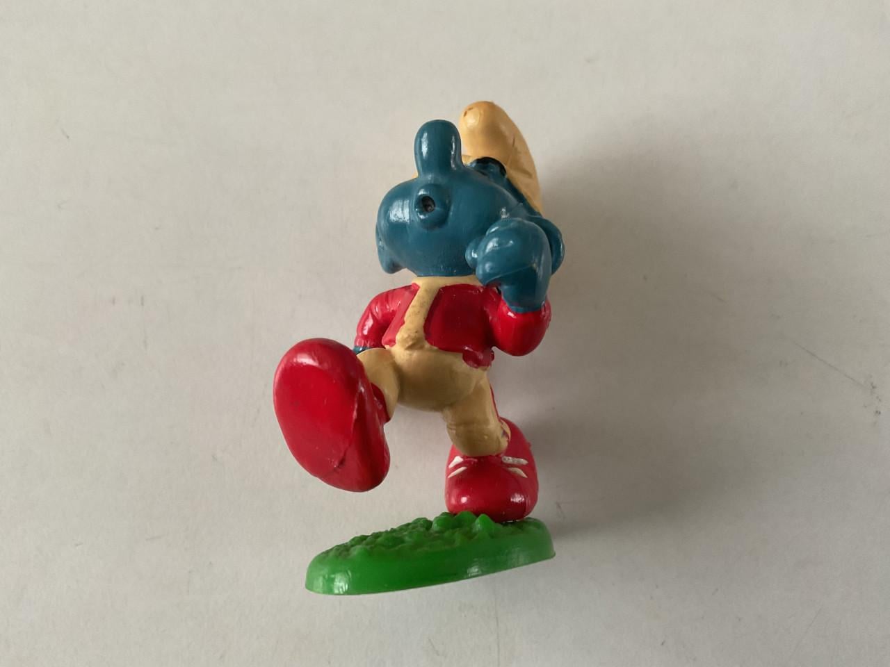 Verschillende Smurfen.    Schleich/Peyo.   Materiaal: rubber. Hoogte: 5 cm.