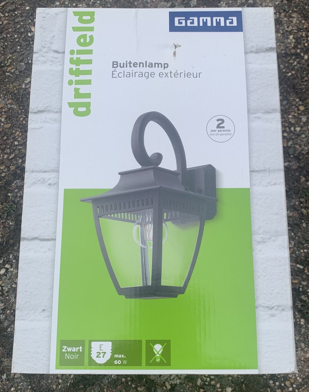Buitenlamp Driffield (Gamma)