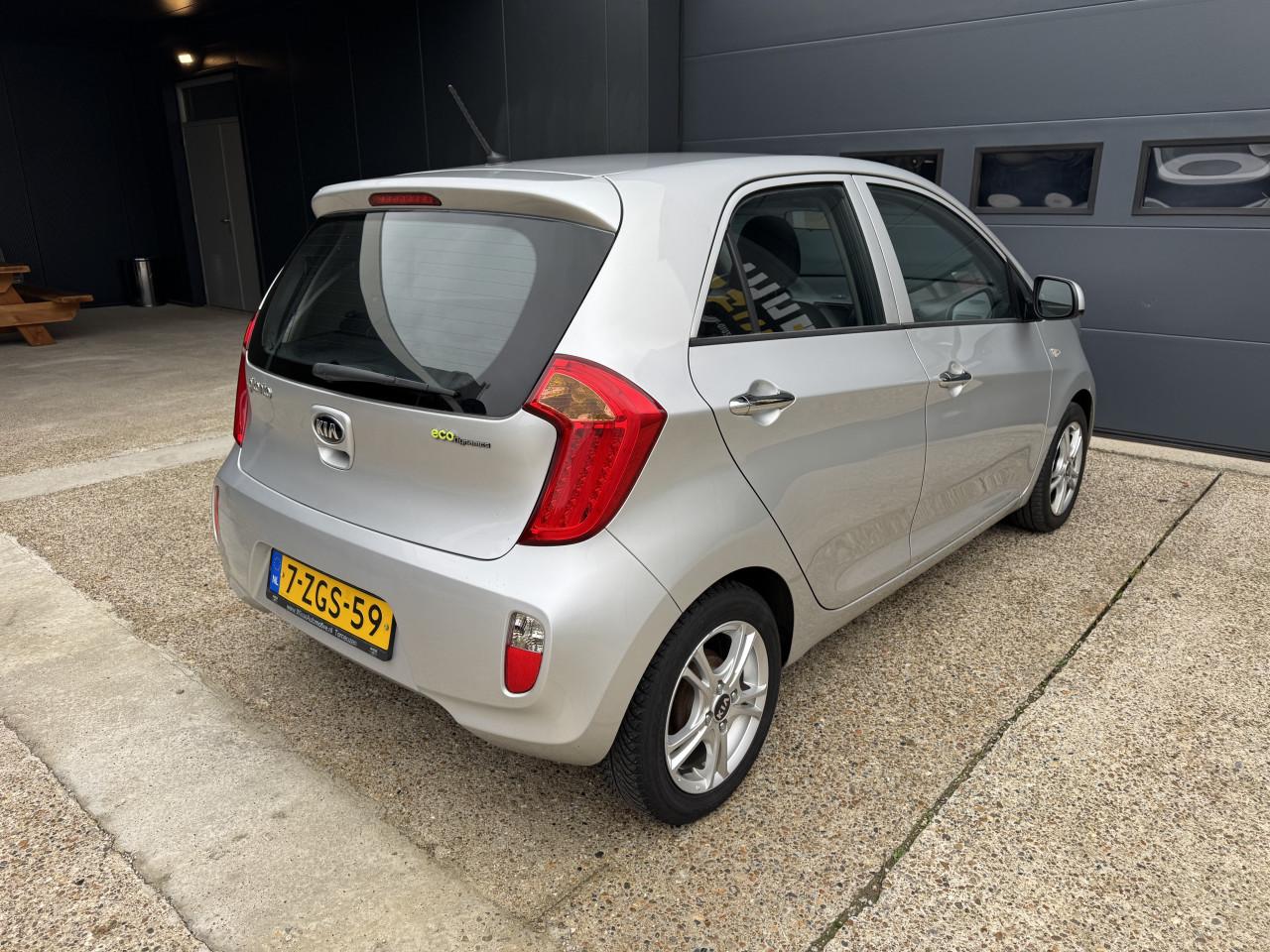 Kia Picanto 1.0 CVVT 5Drs 2015 51KW Grijs Airco Apk Nap