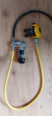Aqualon Ademautomaat + 1e Trap + inflatorslang