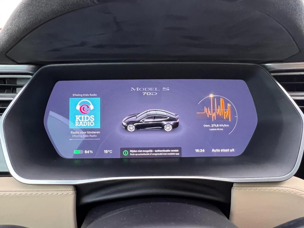 Tesla Model S 70d nieuw accupakket, leer, elektr. schuifdak, 21 inch velgen