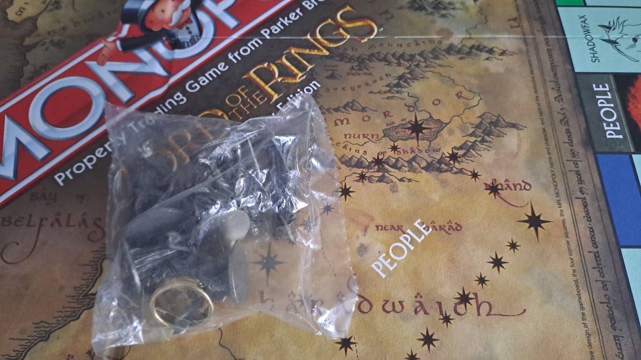 Monopoly, The lord of the Ring: Trilogy edition