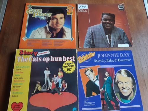 Elpee's 12 stuks pop/rock & roll