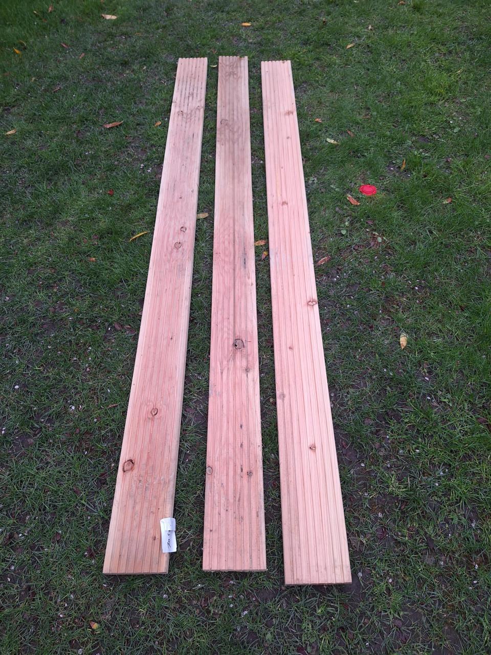 Douglas vlonderplank 225x14x2,5
