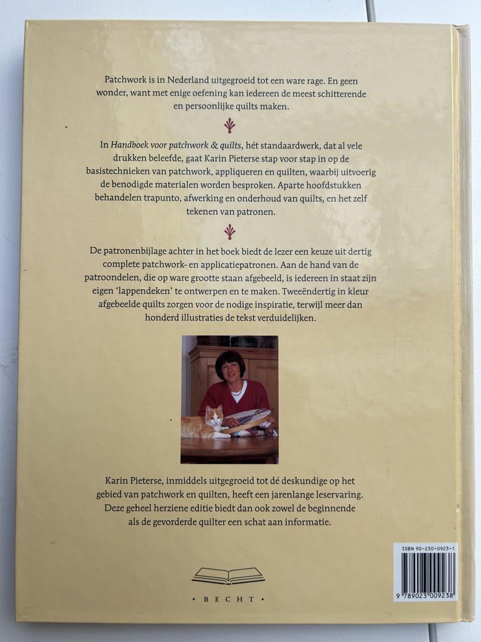 Quiltring op standaard.