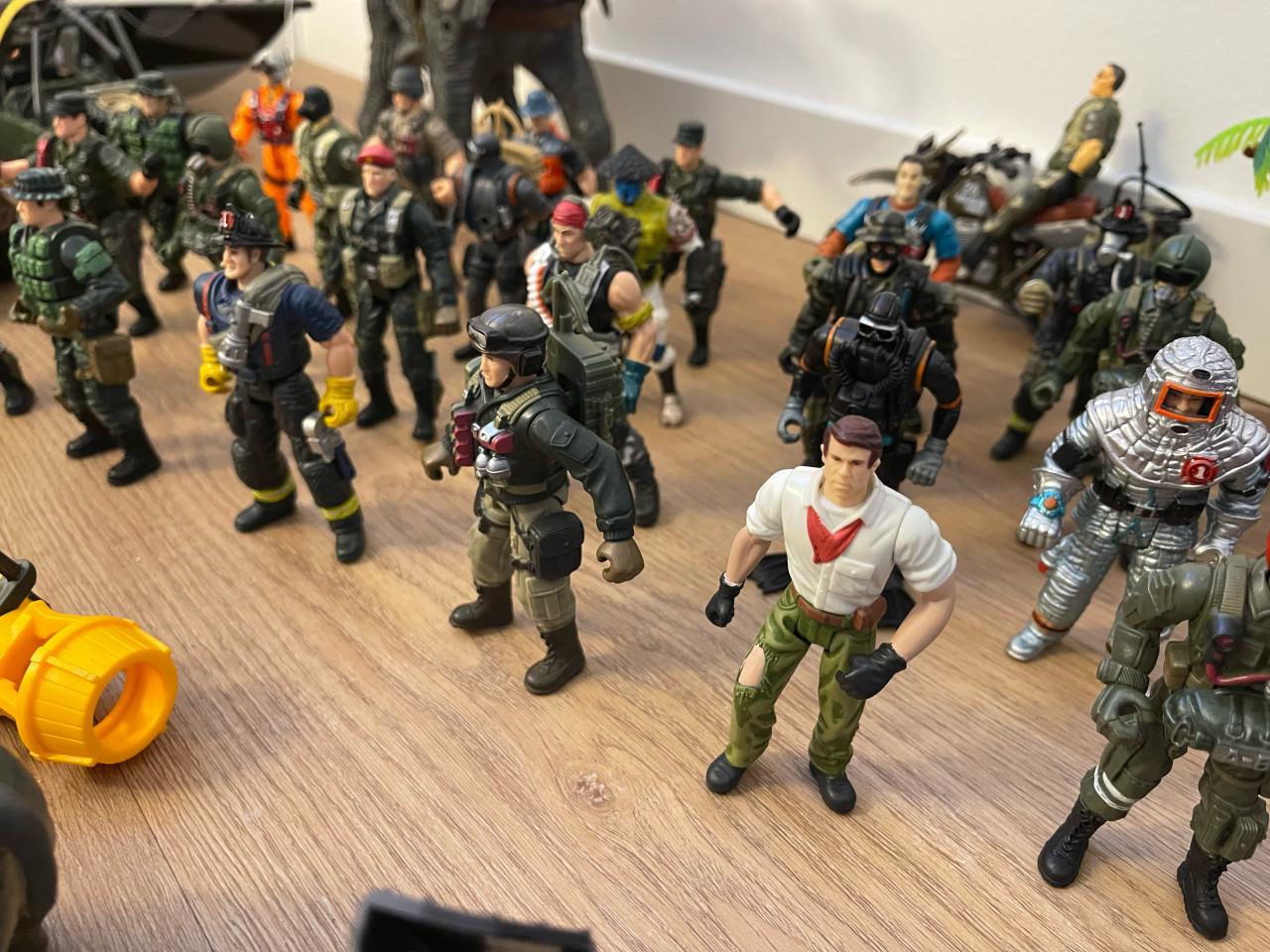 Chap Mei leger speelgoed set met veel onderdelen