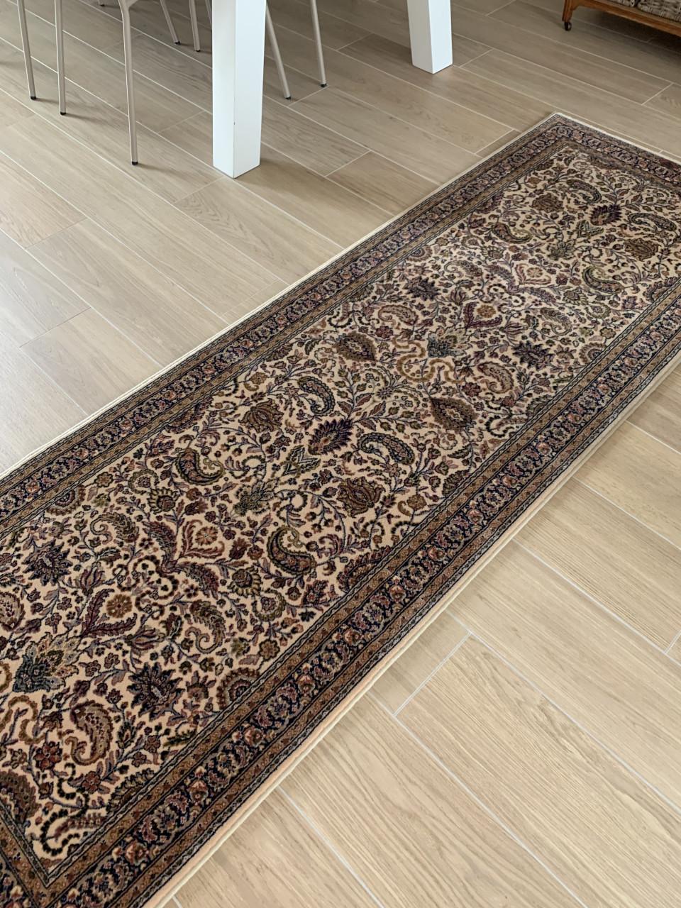 ✨Schitterende Sfeervolle Vintage Loper Zuiver Scheerwol✨Nieuwstaat✨