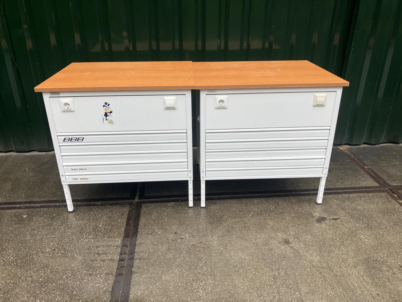 Werktafel incl. ladenkast 5 laden