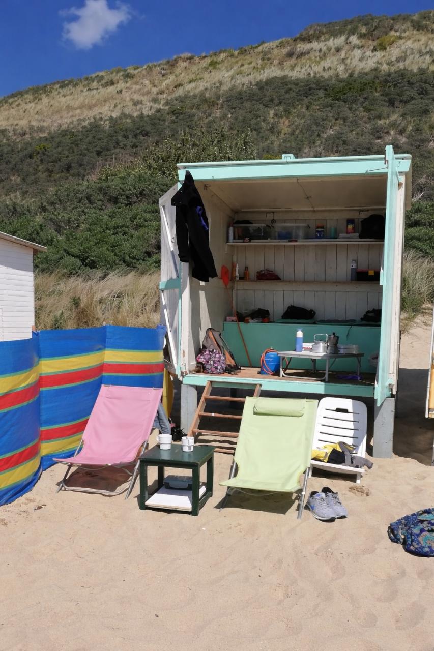 Strandhuisje met plek, groot Valkenisse