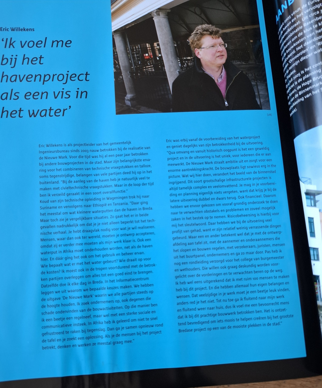 Havenboek over het ontstaan van Breda en de terugkeer van zijn bron.