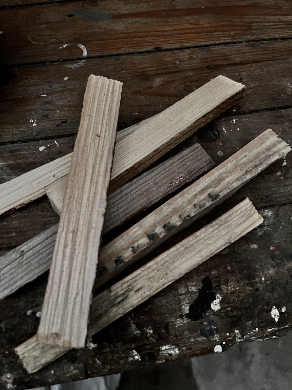 Aanmaakhoutjes, grote zak mooi droog hout